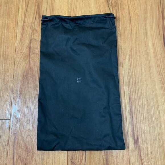 Givenchy Black Logo Fabric Cotton Dust Bag - Picture 2 of 5